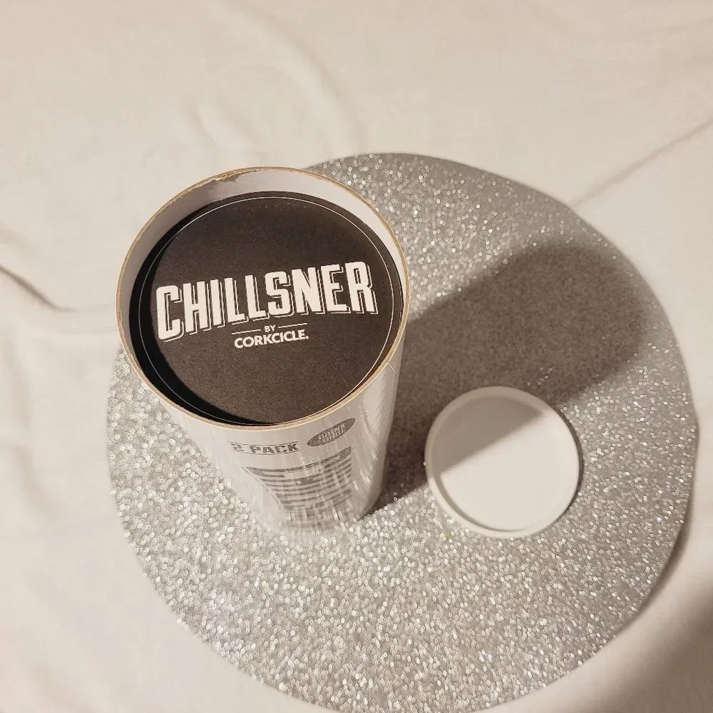 Corkcicle Chillsner Drink Through Beer Chiller Sticks Long Neck Bottles 2 Pack